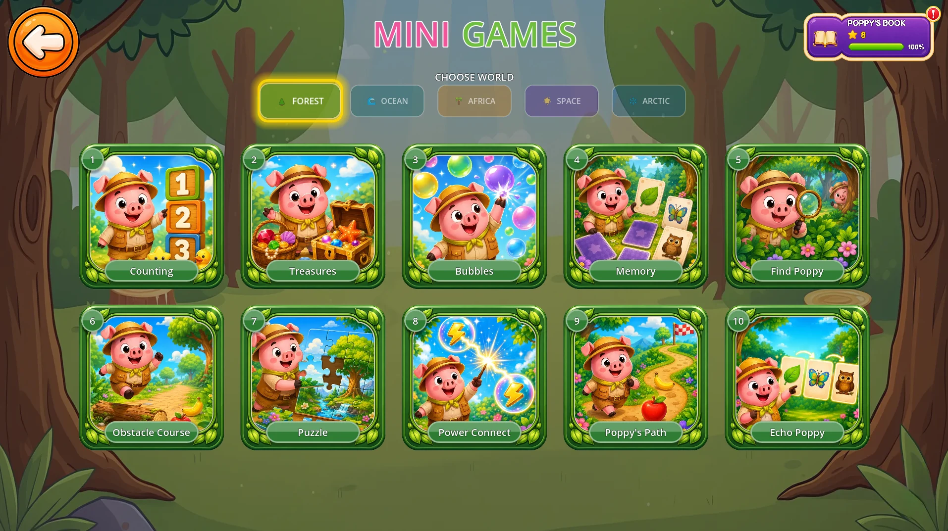 Adventures of Poppy Pig screenshot